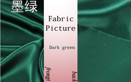 dark green fabric