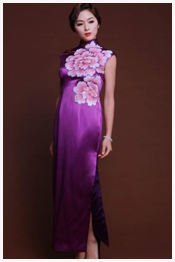 purple dancing dress