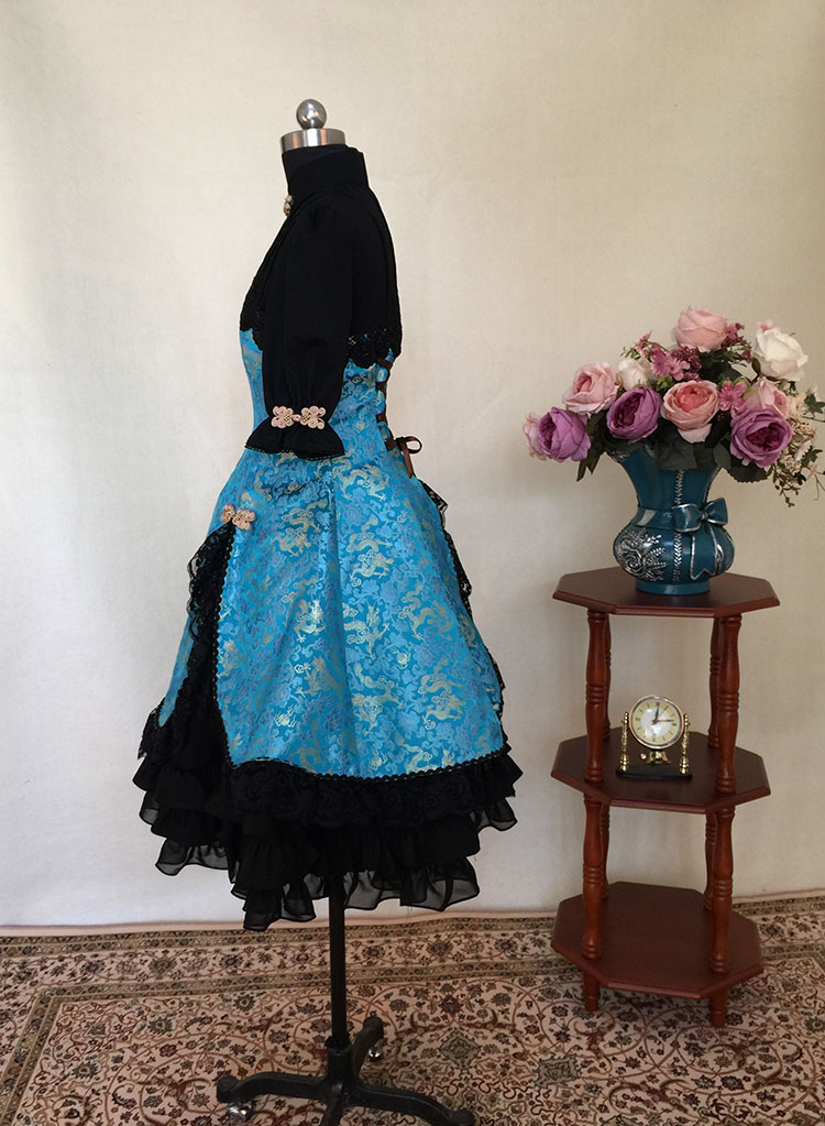 Light blue China style lolita dress