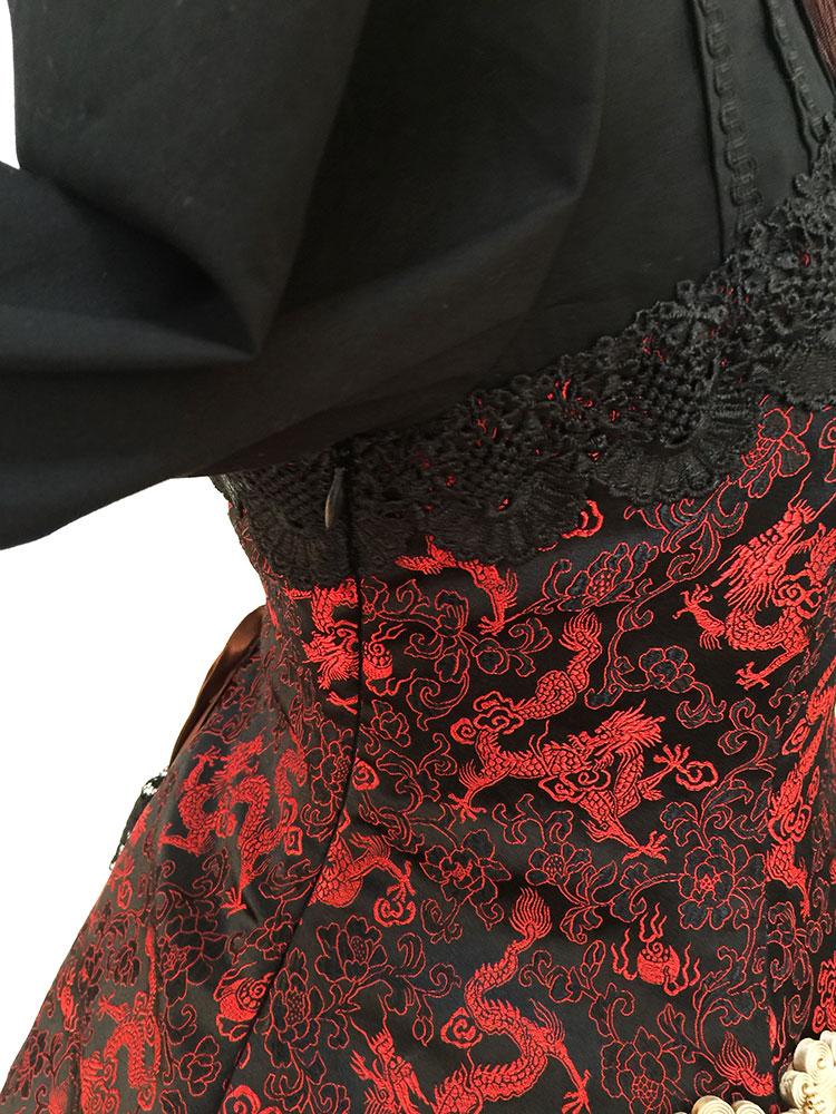 Black China style lolita dress