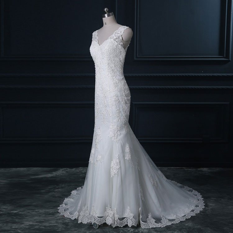 V neck wedding dress V neck wedding dress