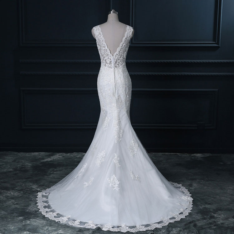 V neck wedding dress V neck wedding dress