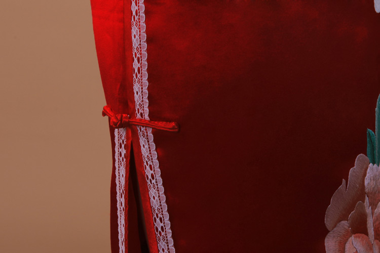 red cheongsam red cheongsam