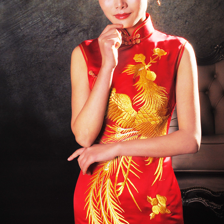 Red phonix wedding dress Red phonix wedding dress