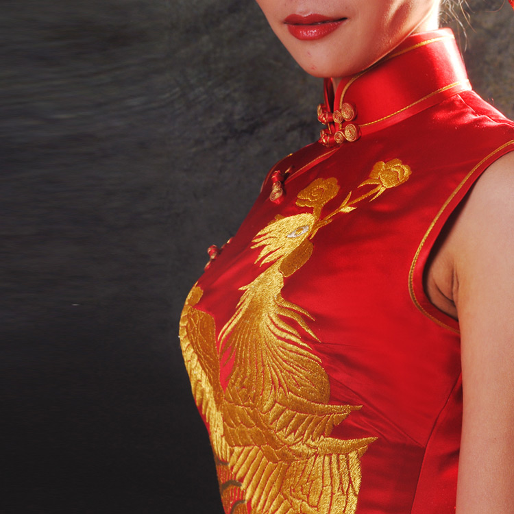 Red phonix wedding dress Red phonix wedding dress