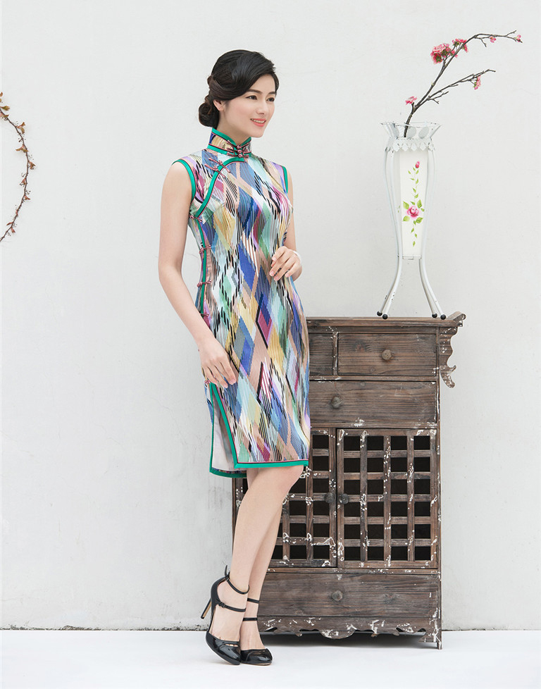 Chinese daily qipao Chinese daily qipao