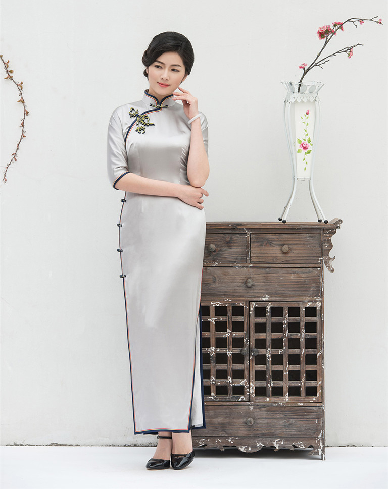 Pure Silk cheongsam Pure Silk cheongsam