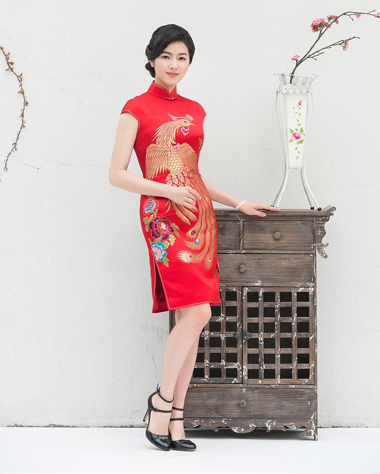 Hot summer qipao