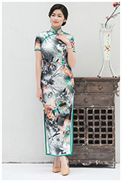 Long cheongsam/qipao