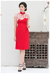 short cheongsam