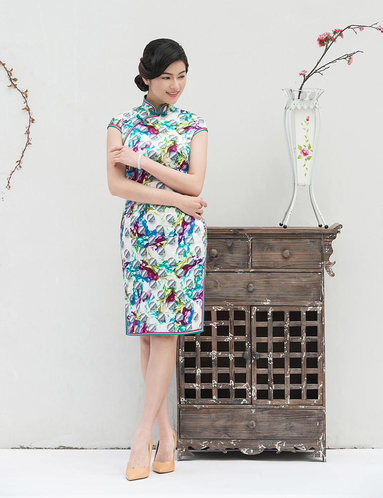 short chinese cheongsam