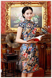 Colorful qipao