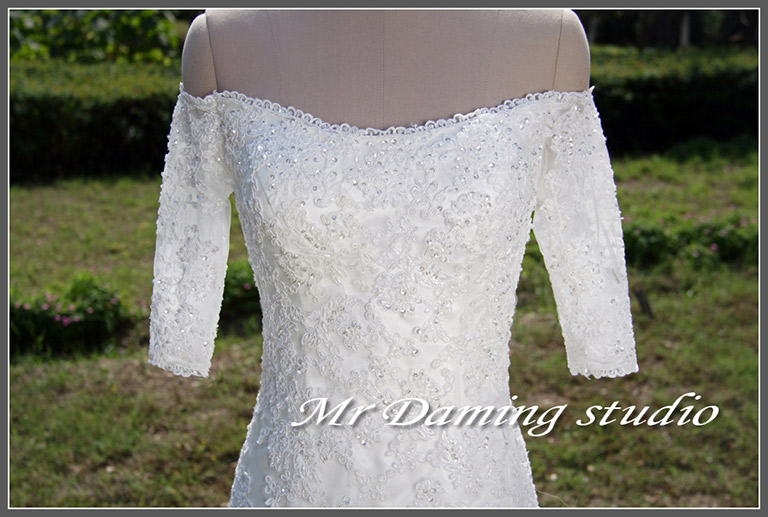 elegent wedding dress