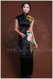 Black qipao