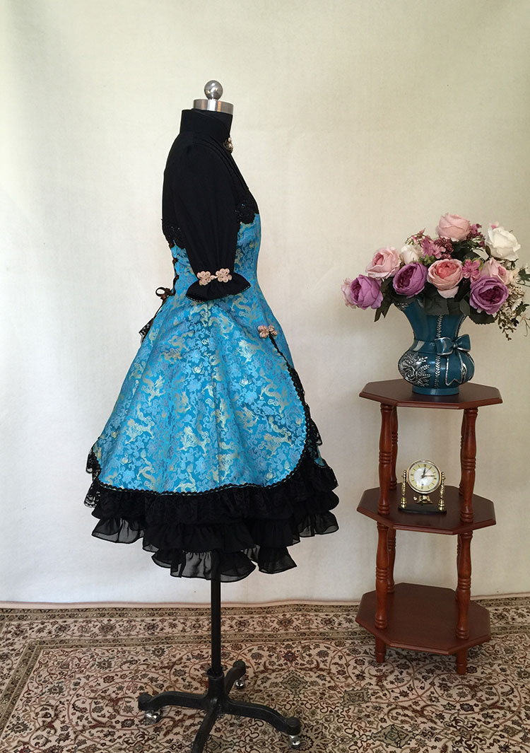 Light blue China style lolita dress