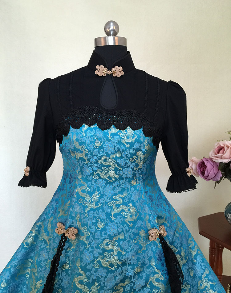 Light blue China style lolita dress