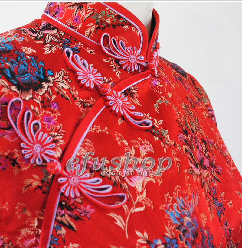 Red tapstry cheongsam dress. - Custom-made Cheongsam,Chinese clothes ...