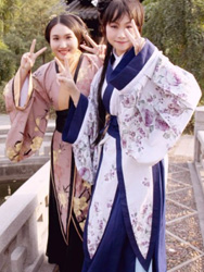 ZhuJian and her friend