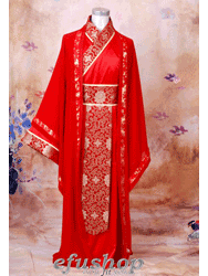 red hanfu dress ohf026