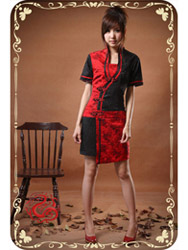 Modern cheongsam dress SMS32