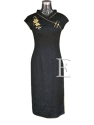 Embroidery cheongsam SQE37