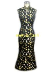 Black butterfly dress SCT107