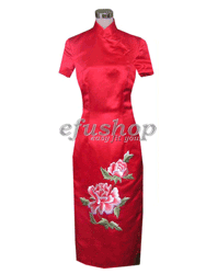 Embroidery cheongsam SQE92