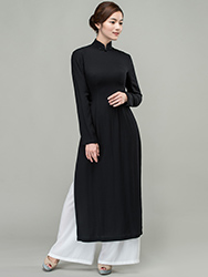 Black  aodai