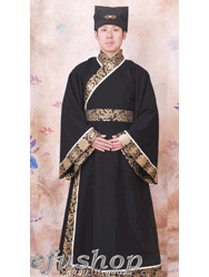 Black hanfu dress ohf025