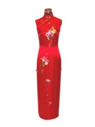 Embroidery cheongsam SQE24