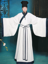 Men's cotton hanfu dress OHF005