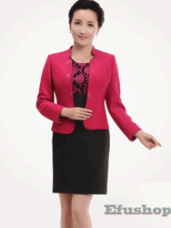 Qingfan original mother suits (jacket+dress)