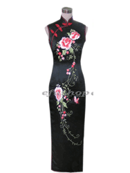 Embroidery cheongsam SQE91