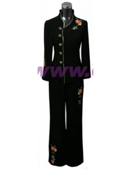 Embroidery cheongsam SQE30