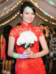 Stephanie Wong's Wedding dress