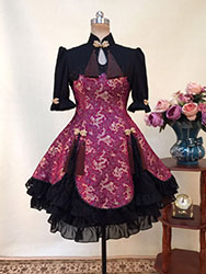 Purple China style lolita dress