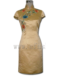 Embroidery cheongsam SQE82