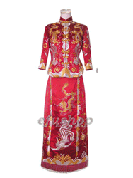 Embroidery cheongsam SQE90