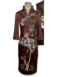 Embroidery cheongsam SQE72