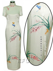 Handpainted cheongsam SQH16