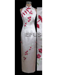 Embroidery cheongsam SQE79