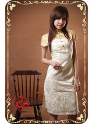 Modern cheongsam dress SMS23