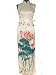 Handpainted cheongsam SQH06