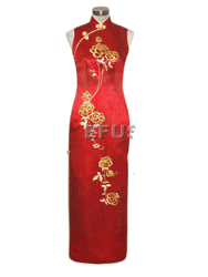 Embroidery cheongsam SQE41