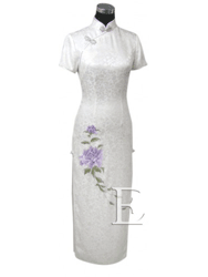 Embroidery cheongsam SQE39