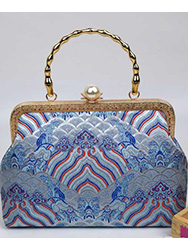 Chinese brocade handbag 3