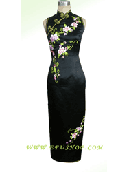 Embroidery cheongsam SQE59